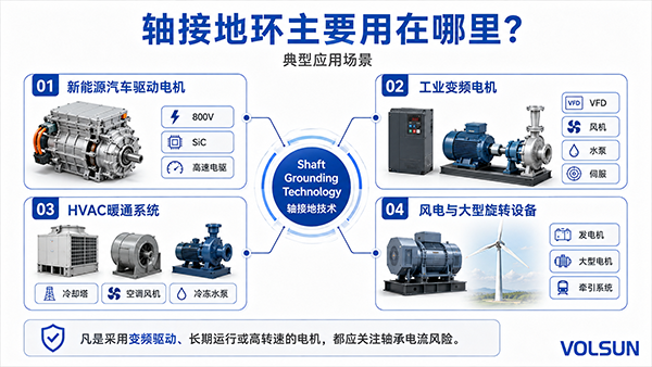 轨道交通牵引辅机轴电流防护,导电环应对轨交强振动凝露复杂工况 轨道交通牵引辅机轴电流防护,导电环应对轨交强振动凝露复杂工况