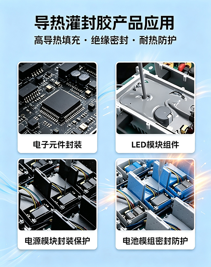 VS-TP1501 有机硅导热灌封胶